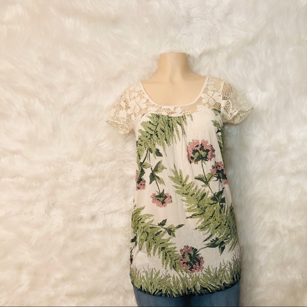EUC: Silence + Noise Floral Tee